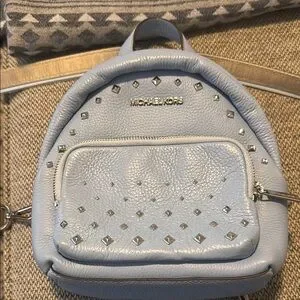 Michael Kors | Bags | Michael Kors Light Blue Studded  display picture 3